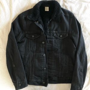 Sherpa Lined Denim Jacket